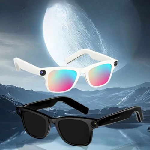 800W AI Smart Camera Glasses with Translation Recording Calls